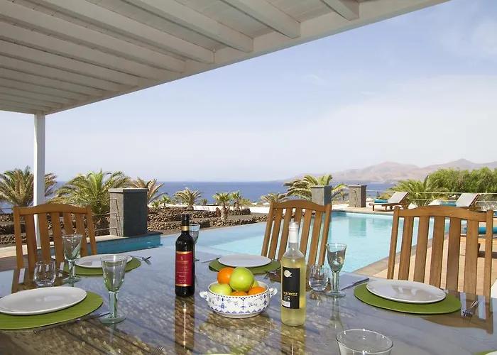 Luna Mar - Magnificent Sea Views - Private Pool - Hot Tub Puerto Calero